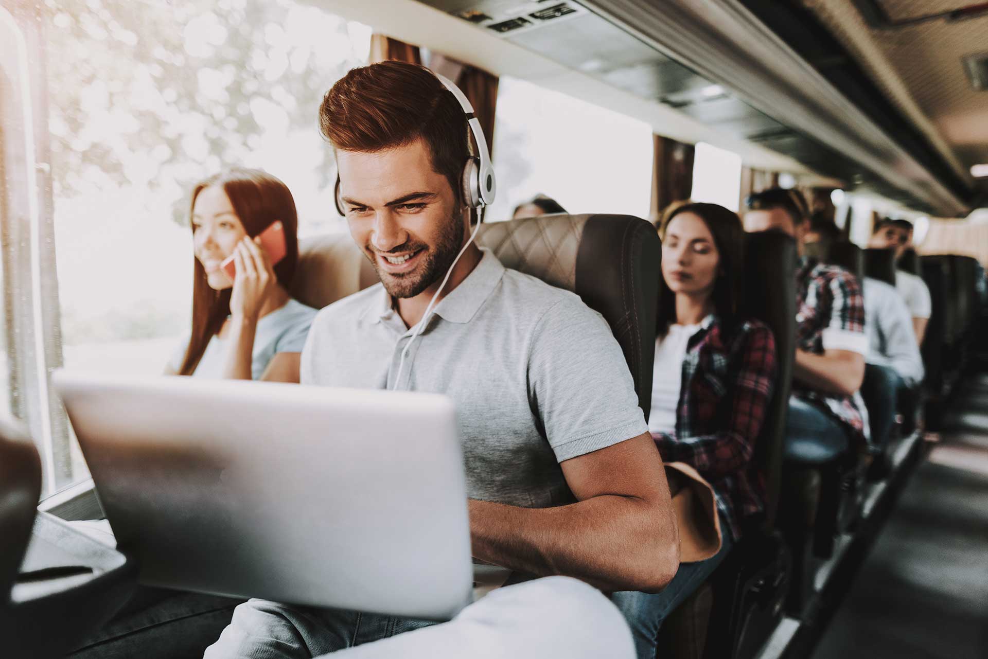 renta de autobuses para eventos corporativos